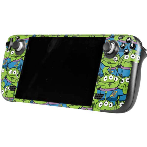 Disney Toy Story Alien Collage Steam Deck Handheld Gaming Computer Skin
